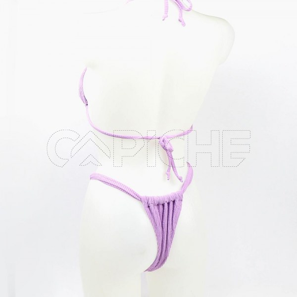 Conjunto bikini Diablo Lilás
