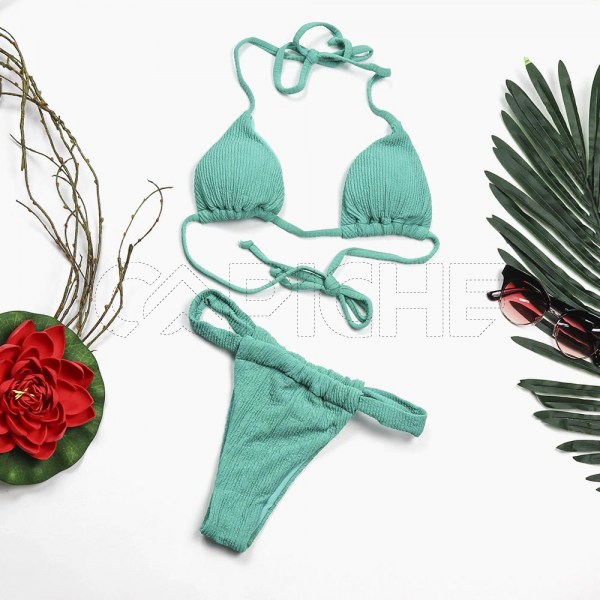 Conjunto bikini Diablo Verde