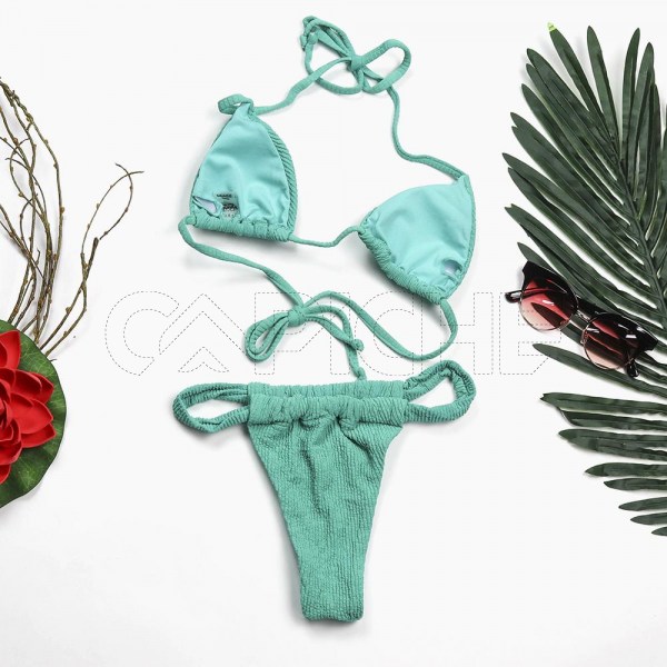 Conjunto bikini Diablo Verde