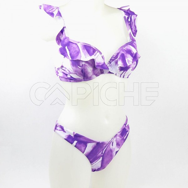 Conjunto bikini Tie Dye Di Lilás