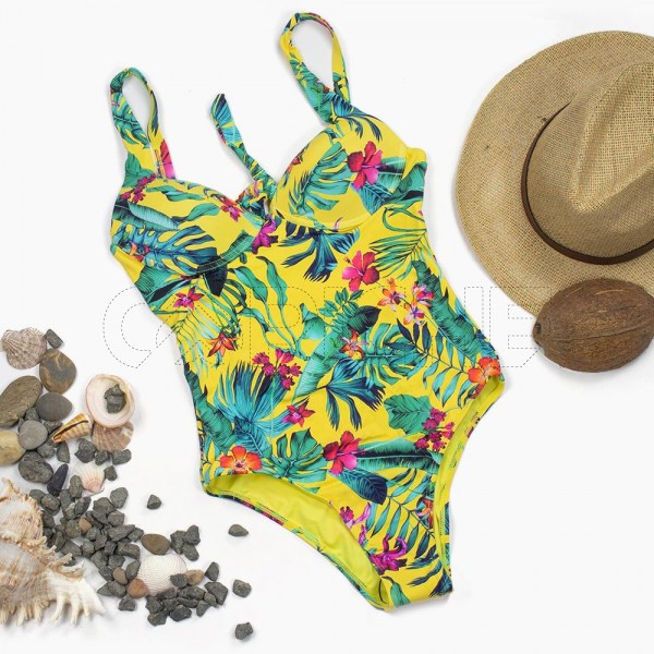 Fato de Banho Maldiva Amarelo