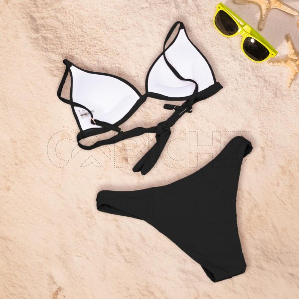 Bikini Push Up  Tracky preto