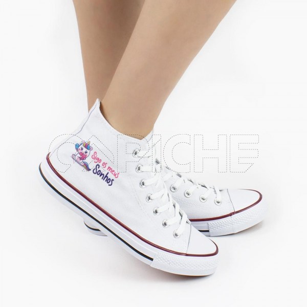 Sapatilha Personalizada Sonhos