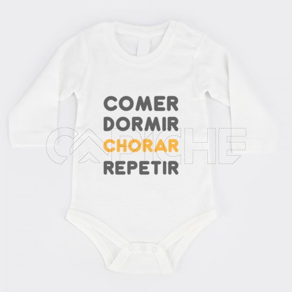 Body para Bebé Chorar e Repetir