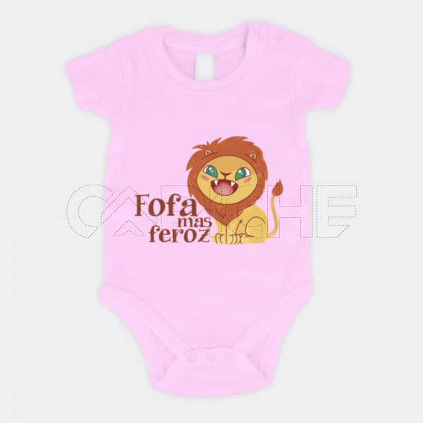 Body para Bebé Fofo/a mas Feroz