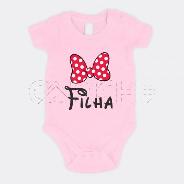 Body para Bebé Filho/a Mickey