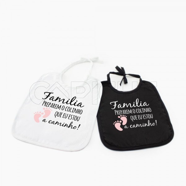 Babete para bebé família