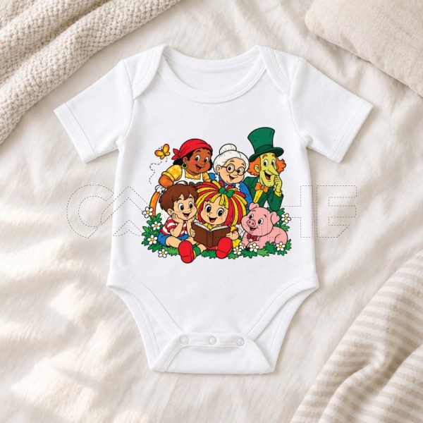 Body para Bebé Sítio do Pica Pau Amarelo