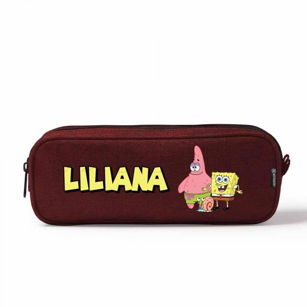 Estojo escolar Duplo Sponge Bob
