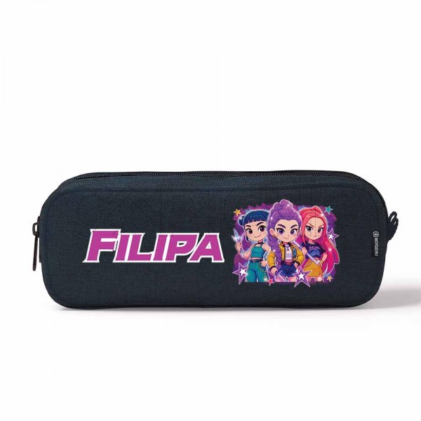 Estojo escolar Duplo Kpop Huntrix