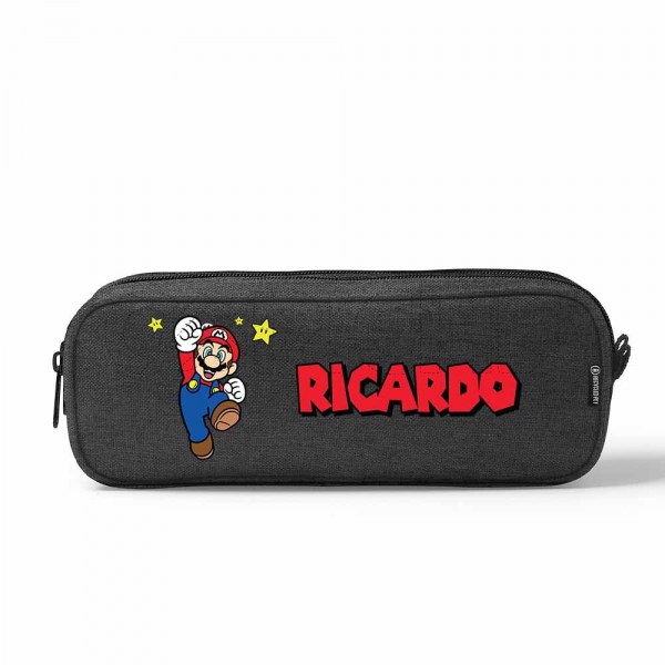 Estojo escolar Duplo Super Mario