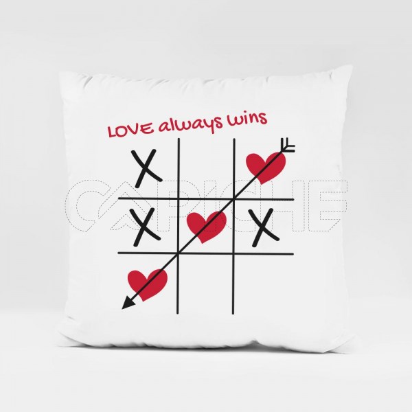 Almofada Love Always Wins