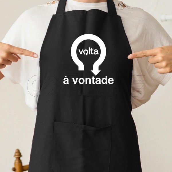 Avental Volta á vontade