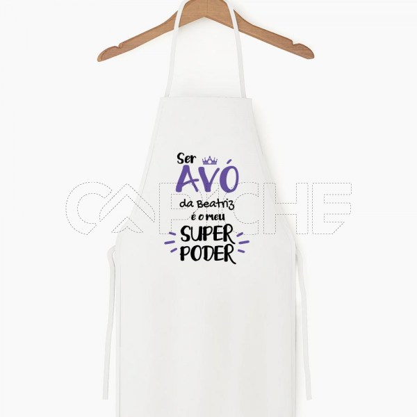 Avental  Super Poder