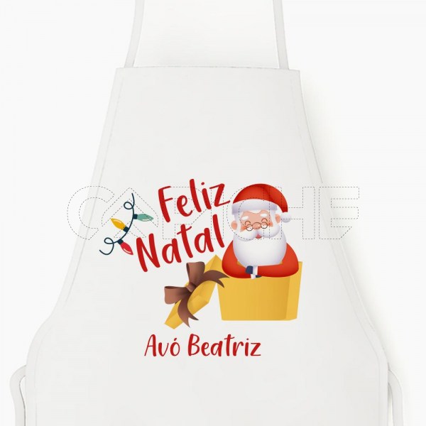 Avental Feliz Natal