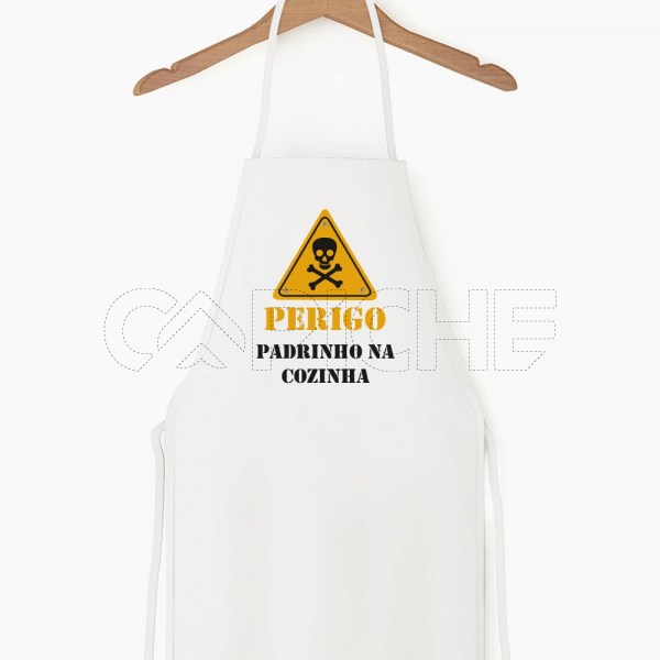 Avental Perigo na Cozinha
