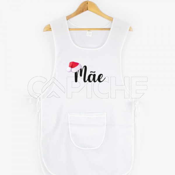 Avental Bata Gorro Pai Natal Personalizável