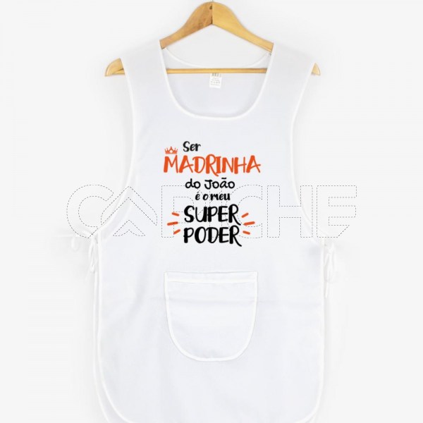 Avental Bata  Super Poder