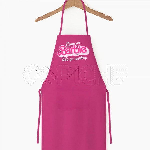 Avental Lets Go Cooking Barbie