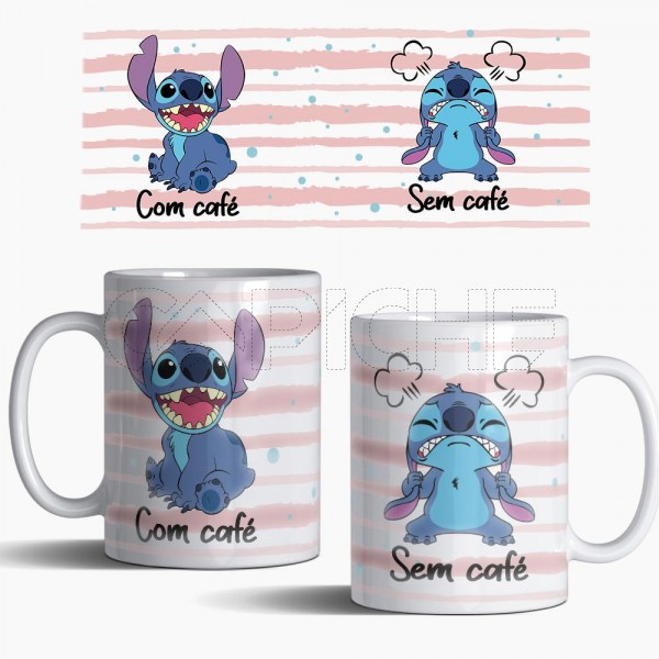 Caneca Stitch Café