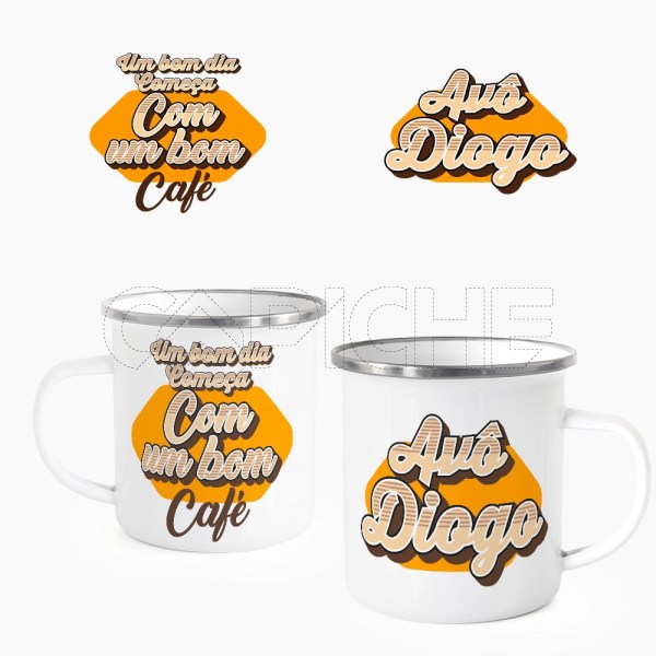 Caneca Bom Café