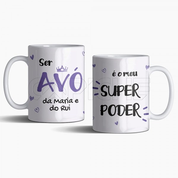 Caneca  Super Poder