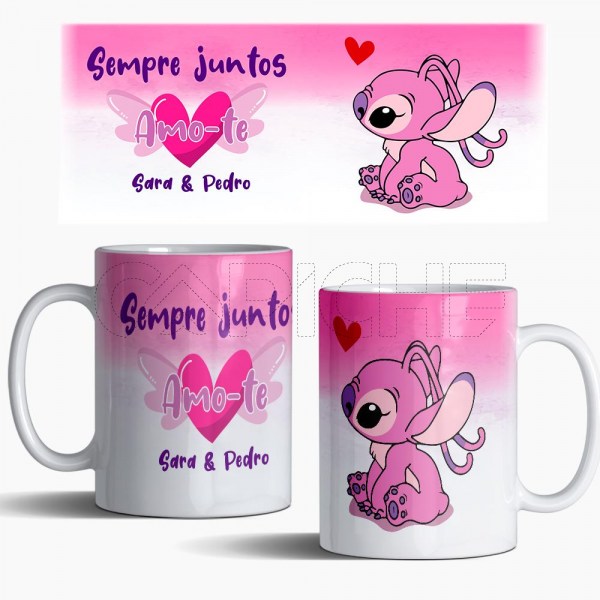 Caneca Sempre Juntos