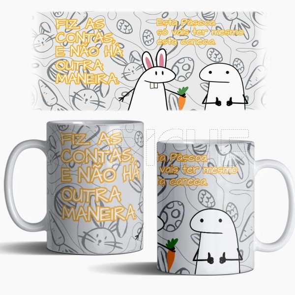 Caneca Flork Páscoa