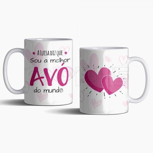Caneca A Melhor  do Mundo