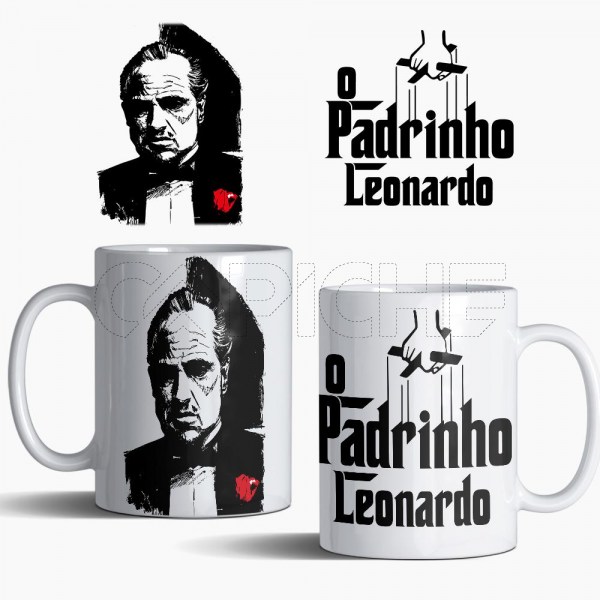 Caneca O Padrinho Personalizável