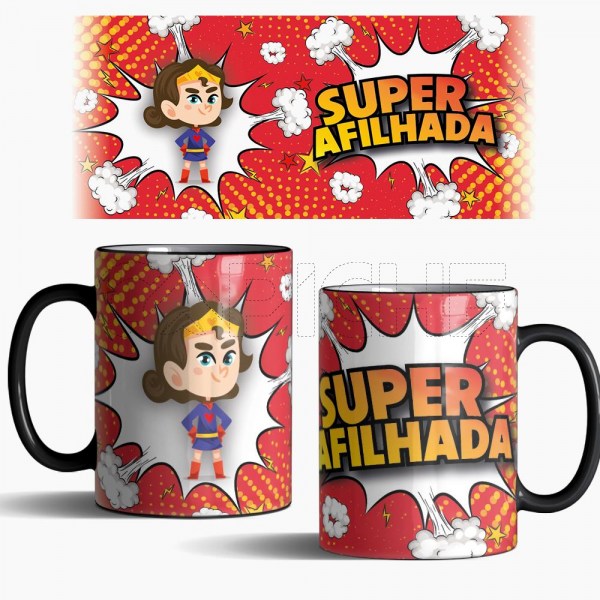 Caneca Mágica Super Afilhada