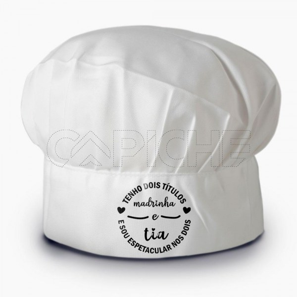 Chapéu de cozinheiro Titulo
