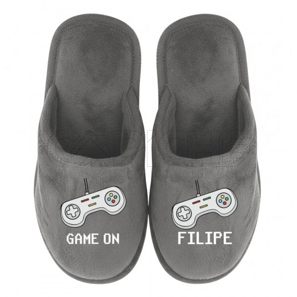 Chinelo Personalizado Gamer
