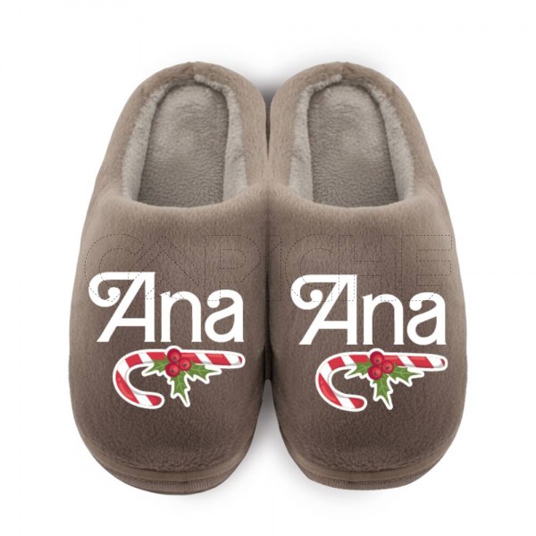 Chinelo Personalizado Pelucia Doce