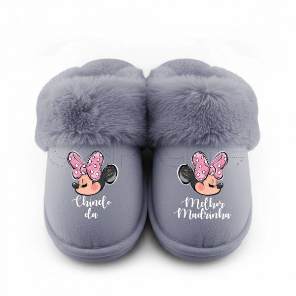 Chinelo Personalizado Minnie Melhor 