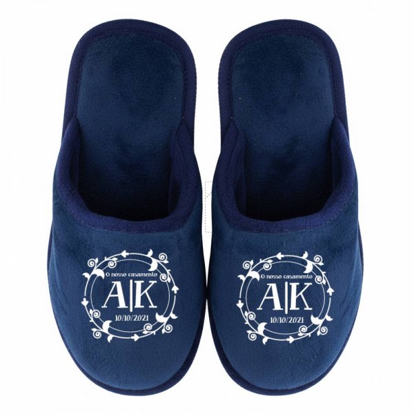 Chinelo Personalizado Casamento