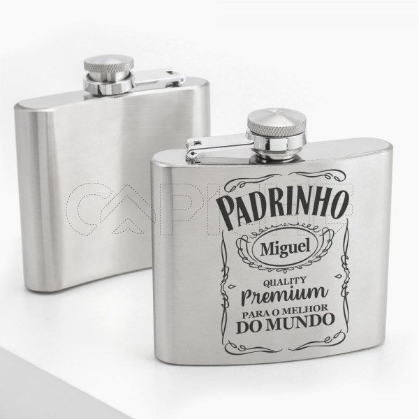 Garrafa de Bolso Melhor  do Mundo