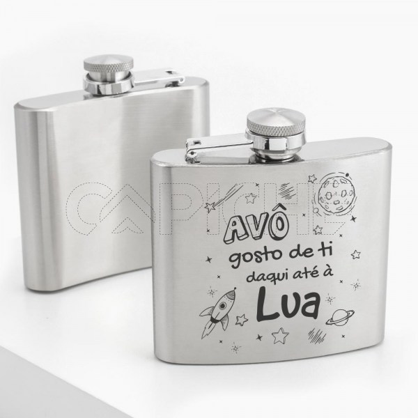 Garrafa de Bolso Gosto de Ti 