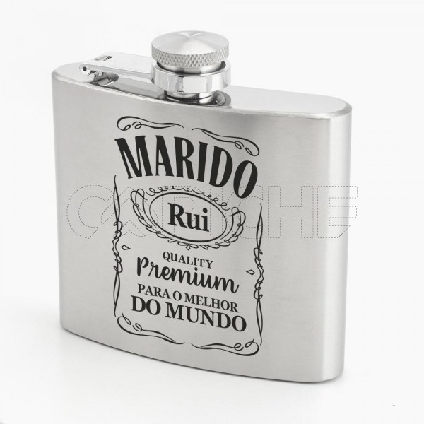 Garrafa de Bolso Melhor  do Mundo