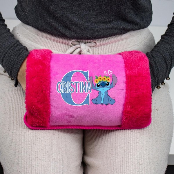 Botija Eletrica Nome Stitch