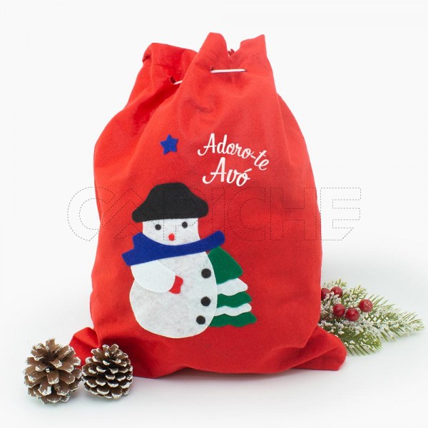 Saco de Natal Personalizável