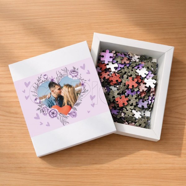 Puzzle com Foto Floral