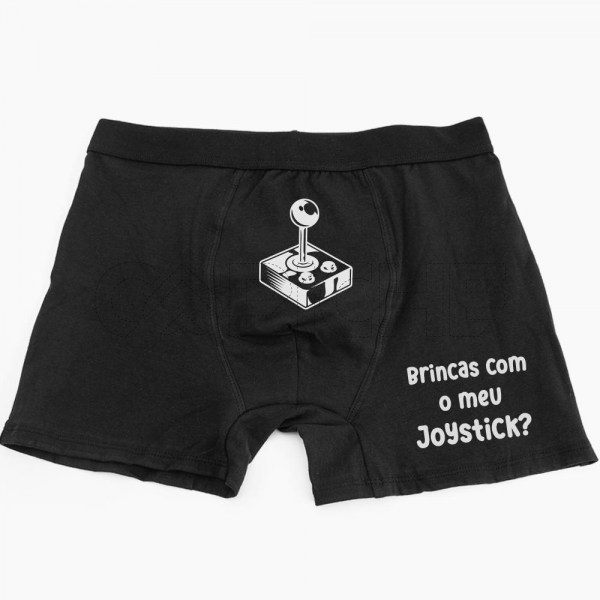 Boxer Homem Joystick
