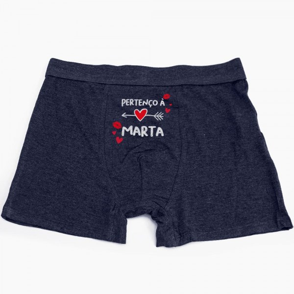 Boxer Homem Pertenço á..
