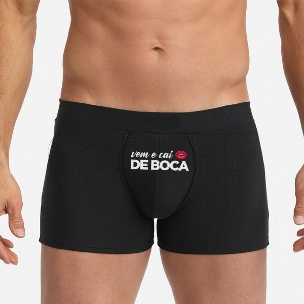 Boxer Homem Cai de Boca