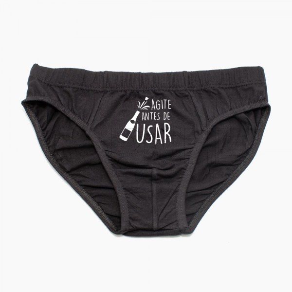 Cueca Homem Agite Antes de Usar