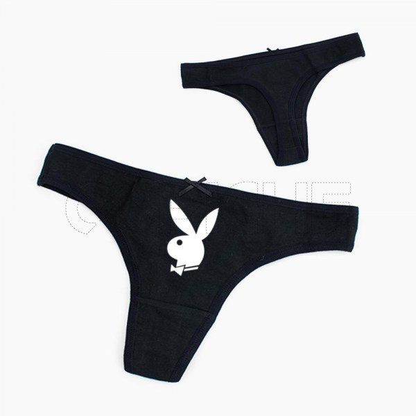 Cueca Tanga Mulher Playboy