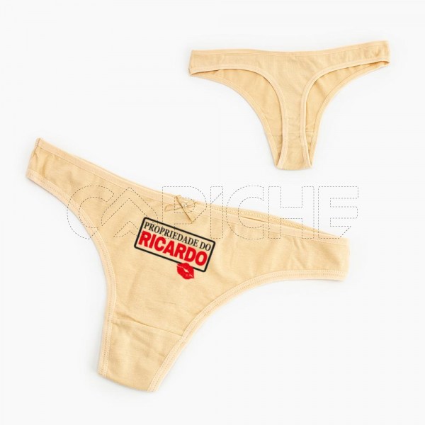 Cueca Tanga Mulher Propriedade