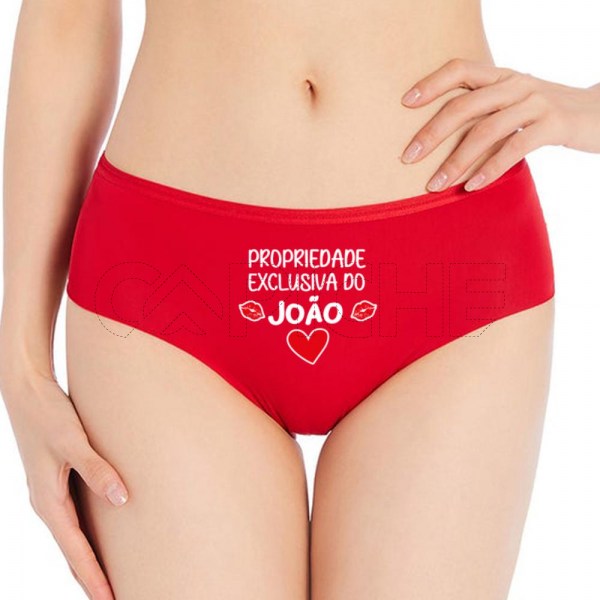 Cueca Normal Mulher Propriedade Exclusiva
