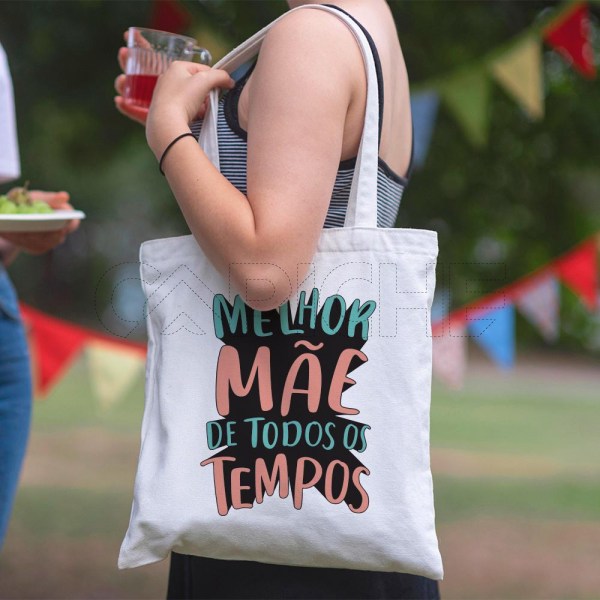 Saco Tote Bag Melhor Mãe